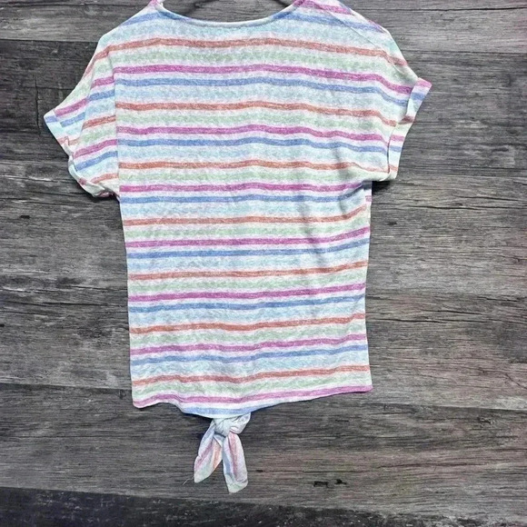 Rainbow Striped Top by Remi James - Picture 2 of 4